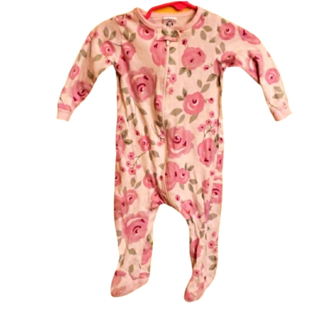 Gerber Baby Girl Onesie Pajamas Size 3-6 Months